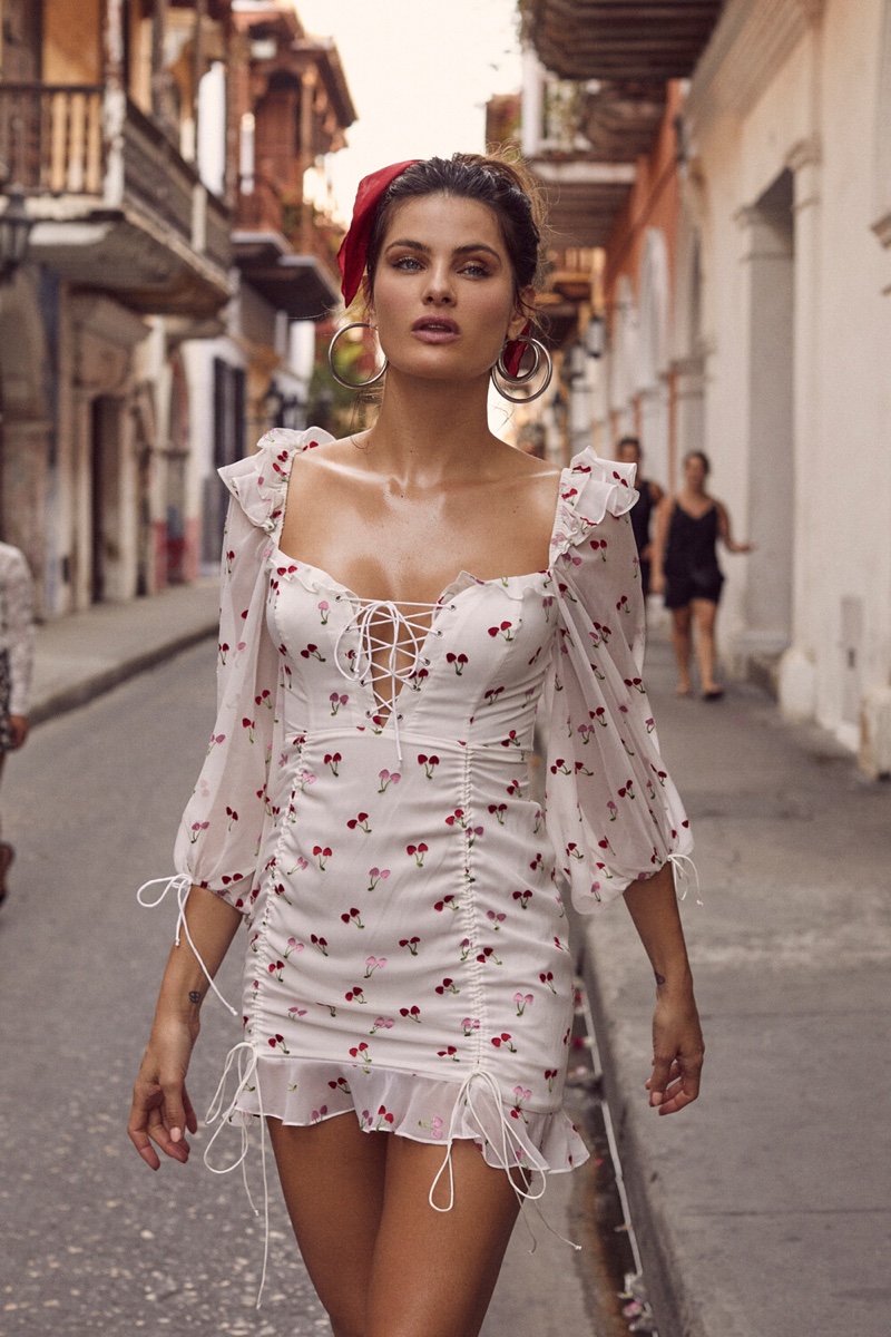 For Love & Lemons taps Isabeli Fontana for summer 2019 campaign