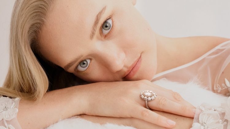 Ready for her closeup, Gemma Ward fronts Australian jewelry brand Hardy Brother's Wedding 2019 Collection campaign