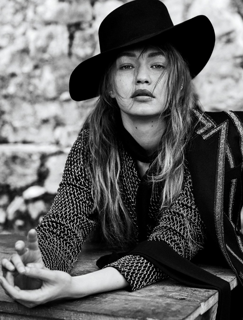 Gigi Hadid Channels Western Style for Vogue Mexico