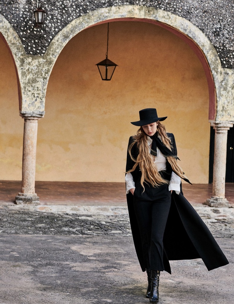 Gigi Hadid Channels Western Style for Vogue Mexico