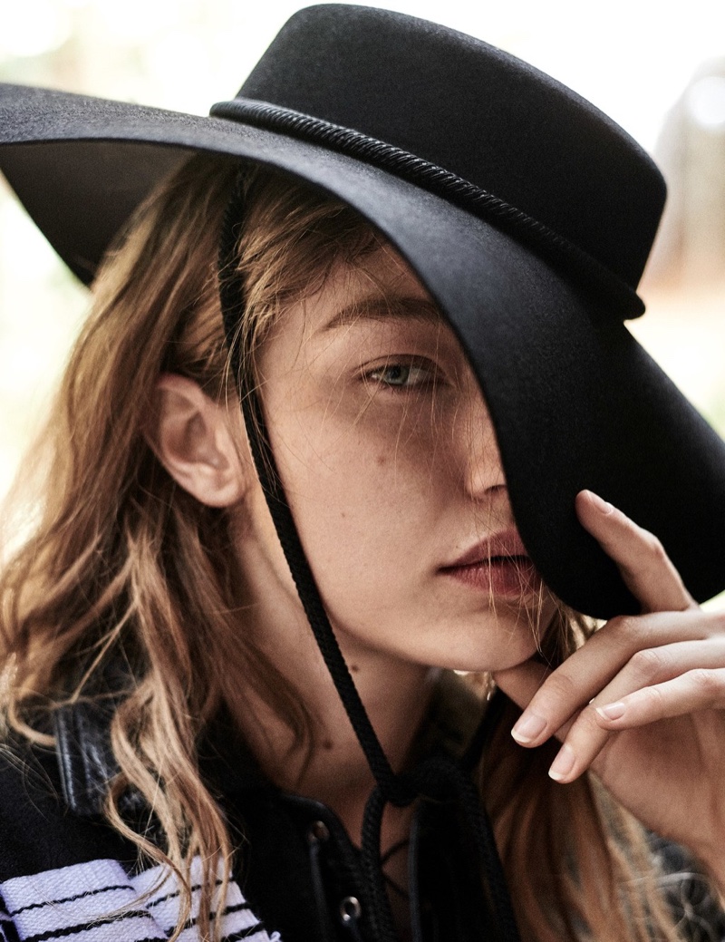 Gigi Hadid Channels Western Style for Vogue Mexico