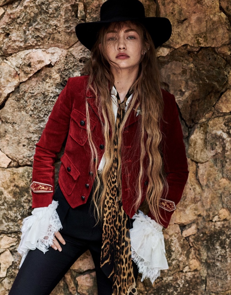 Gigi Hadid Channels Western Style for Vogue Mexico