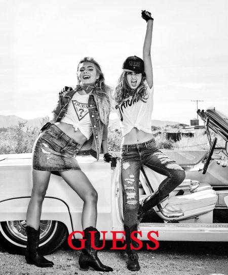 Gwen & Mishel Are Desert Babes in Guess Summer 2019 Campaign