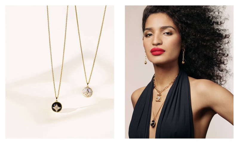 Indya Moore fronts Louis Vuitton B. Blossom fine jewelry campaign