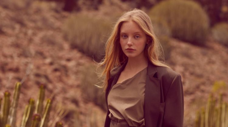 Jeske van der Pal Models the Neutral Trend for Marie Claire Spain