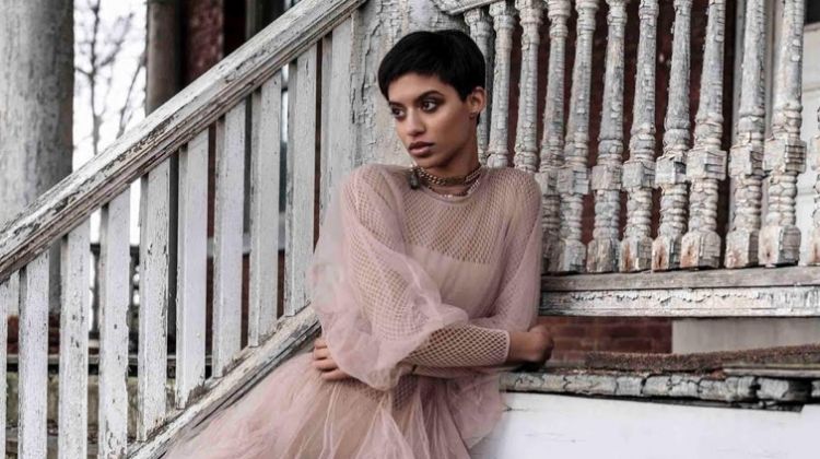 Jourdana Phillips Poses in Romantic Looks for Harper’s Bazaar Arabia