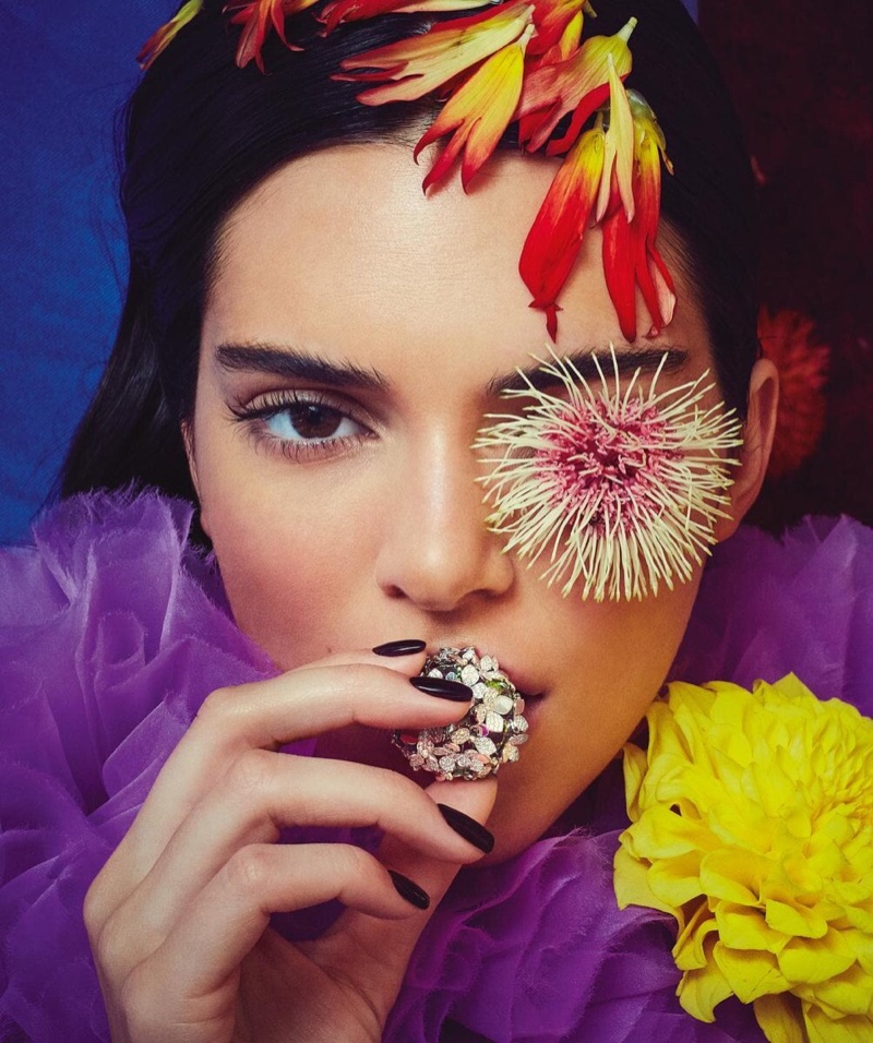 Kendall Jenner Poses in Statement Styles for Vogue Australia