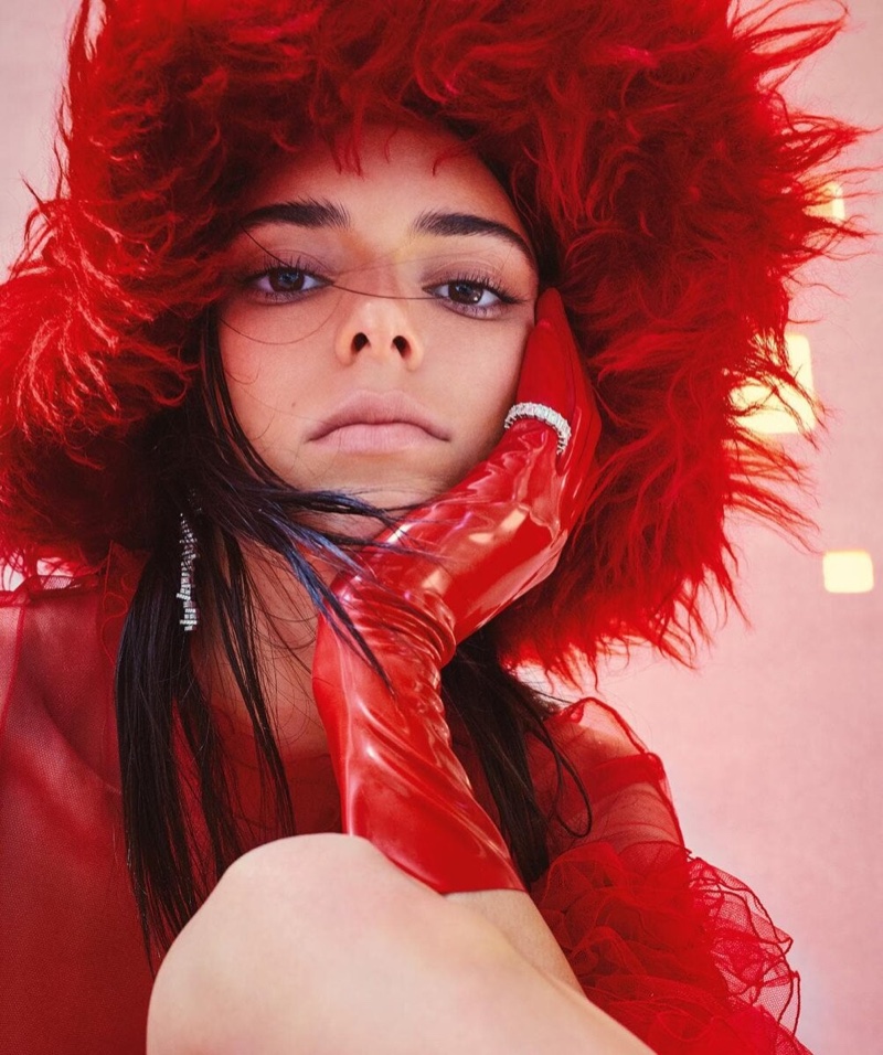 Kendall Jenner Poses in Statement Styles for Vogue Australia