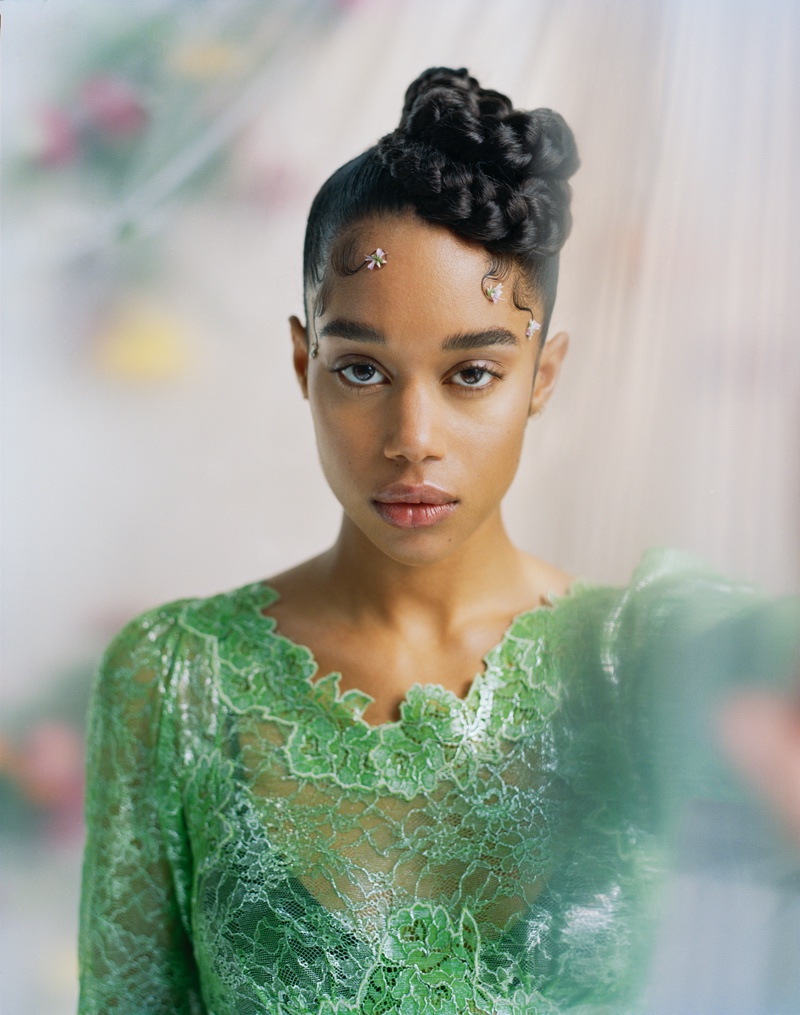 Laura Harrier poses for The September Issues. Photo: Mary Rozzi