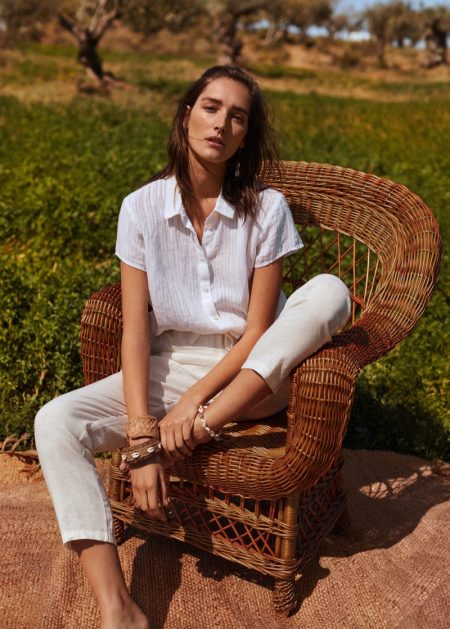 Mango White Summer Outfits 2019 Lookbook