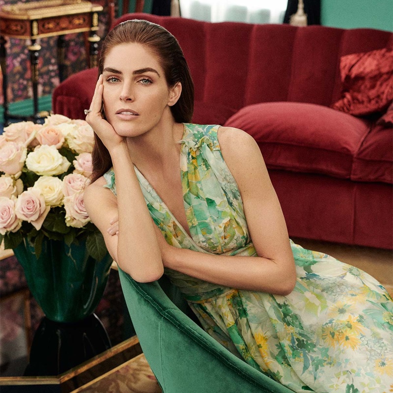 Max Mara embraces florals for spring-summer 2019 special occasion collection