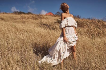 Maya Stepper Chases the Sun in LoveShackFancy Summer '19 Campaign Maya Stepper Chases the Sun in LoveShackFancy Summer '19 Campaign