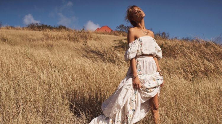 Maya Stepper Chases the Sun in LoveShackFancy Summer ’19 Campaign