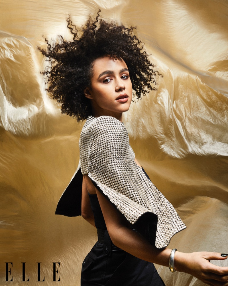 Nathalie Emmanuel wears Givenchy look