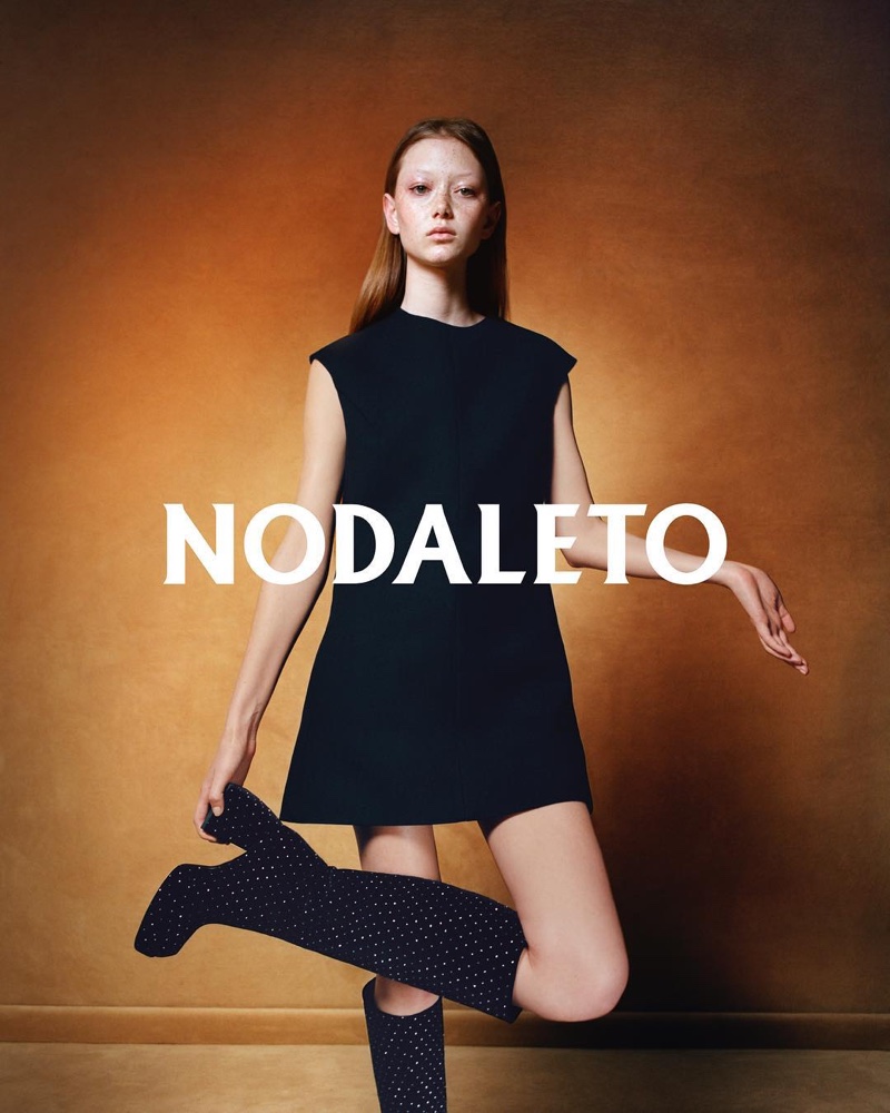 Sara Grace Wallerstedt stars in debut Nodaleto campaign 