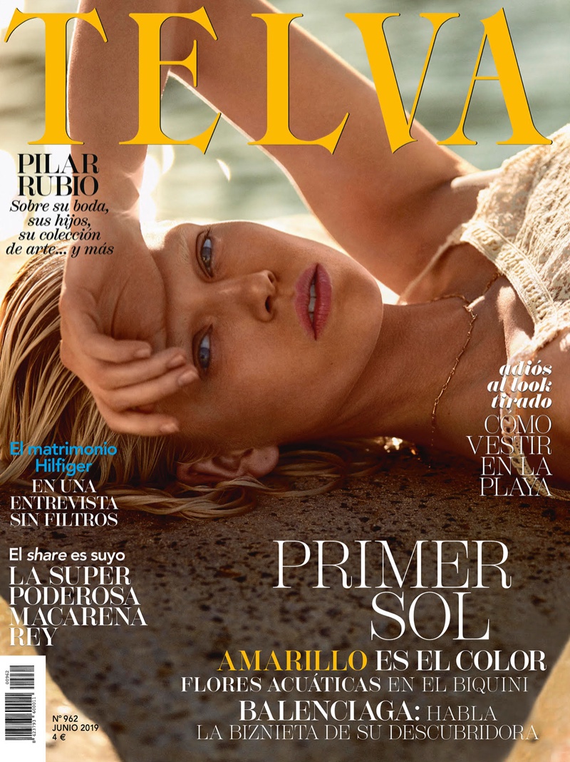 Ola Rudnicka Wears Sunny Style for TELVA Magazine
