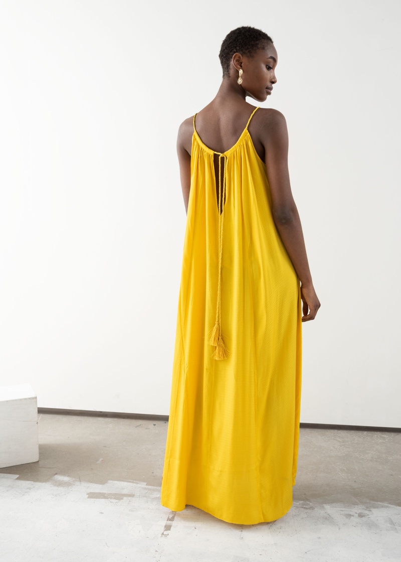 & Other Stories Rope Strap A-Line Maxi Dress $149