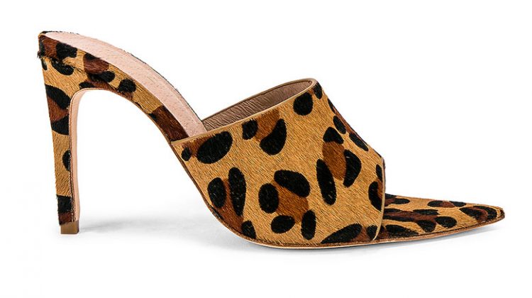 RAYE Oliver Heel in Tan Leopard $158