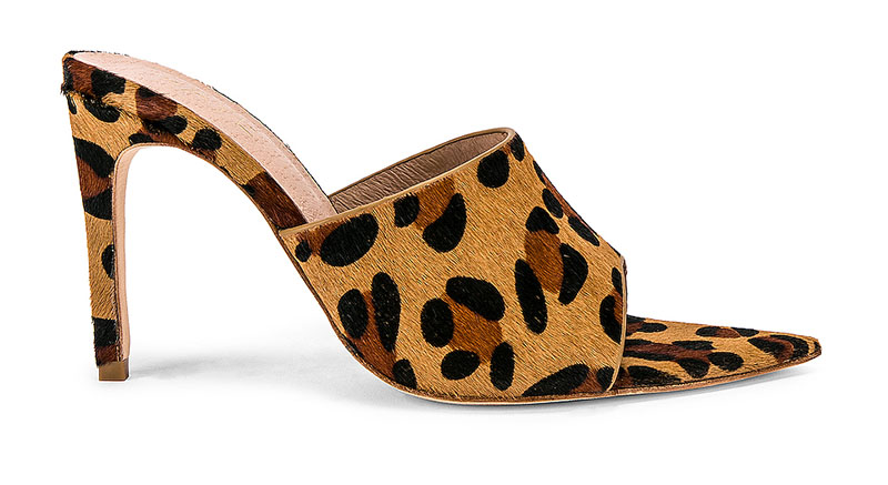 RAYE Oliver Heel in Tan Leopard $158