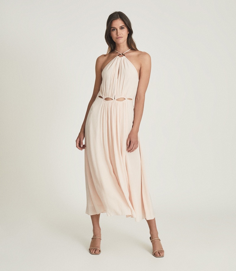 Reiss Marta Resortwear Midi Dress $295