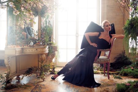 Rosie Huntington-Whiteley Models Luxe Looks for Harper's Bazaar UK Rosie Huntington-Whiteley Models Luxe Looks for Harper's Bazaar UK