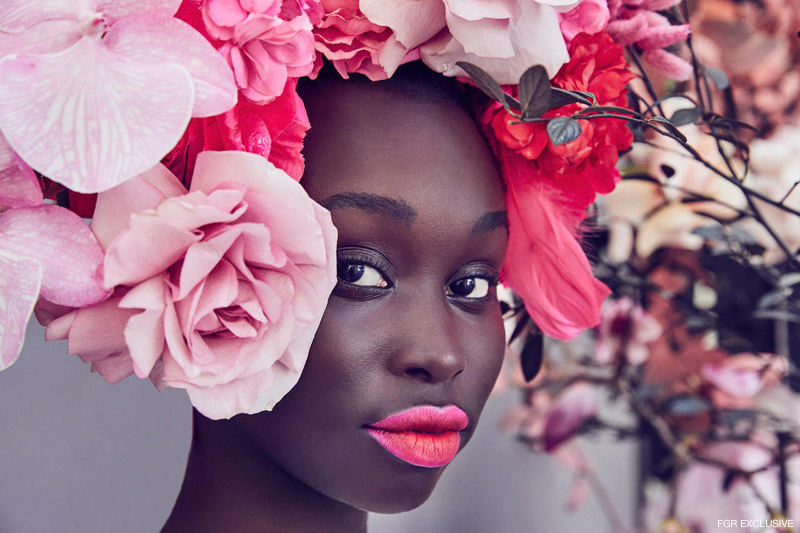 Headpiece Fleur. Photo: Sam Bisso