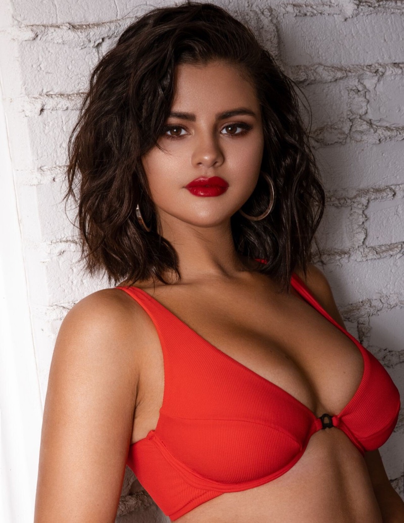 Singer Selena Gomez wears in Krahs Swim Selena bikini top