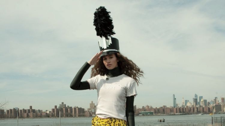 Sienna Raine Hits the Field for ELLE Mexico