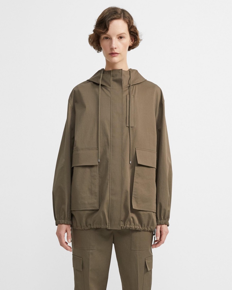 Theory Classic Chino Utility Anorak $495