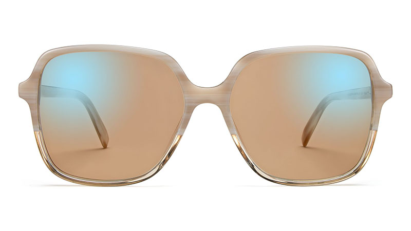 Warby Parker Florence Sunglasses in Alabaster Crystal Fade $95