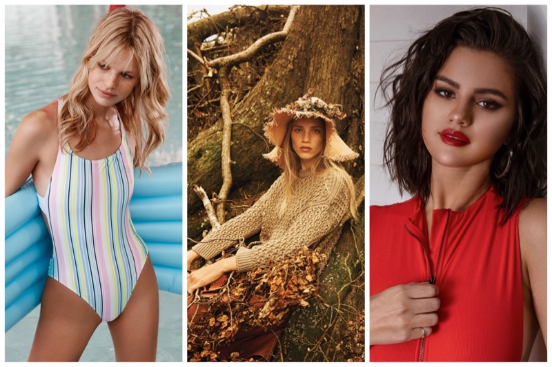 Week in Review | Rebecca Leigh's New Cover, Nadine Lepold for Simons, Selena Gomez in Swim + More