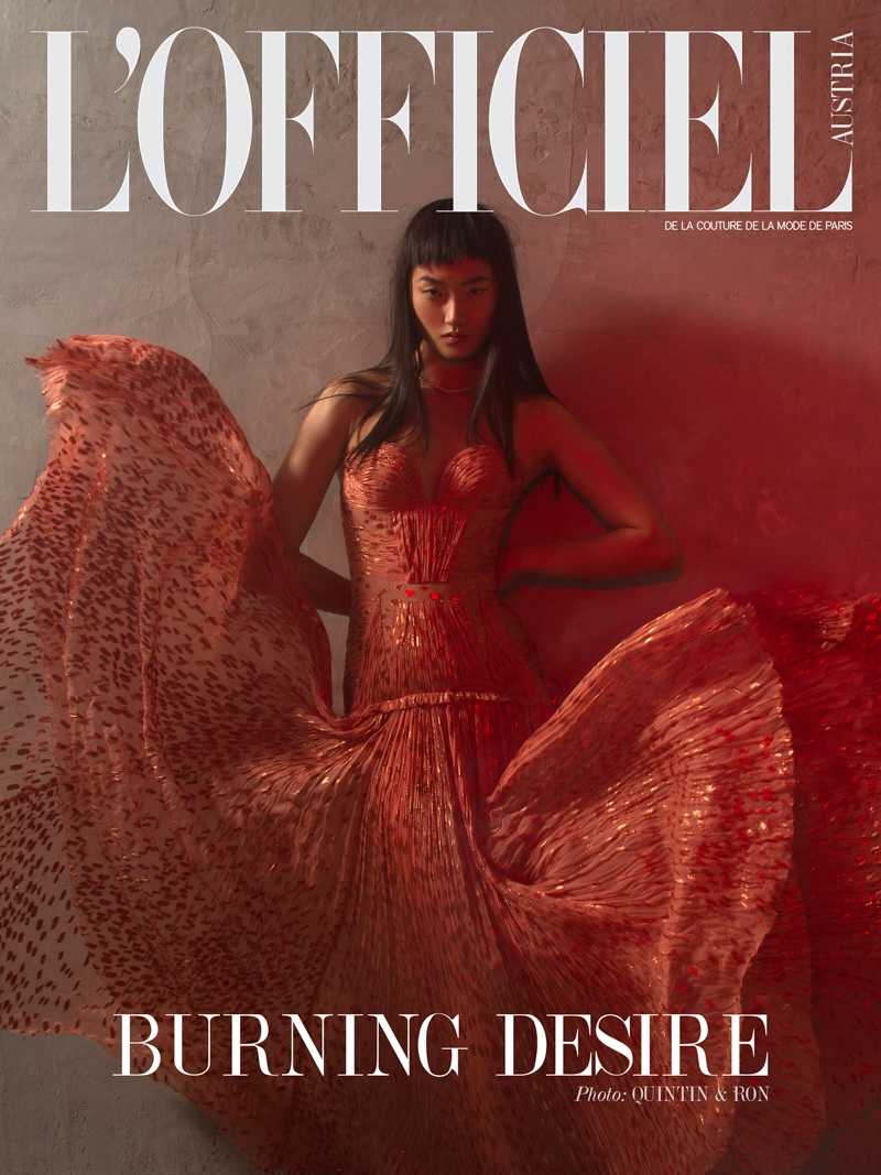 Ash Foo Turns Up the Shine Factor for L'Officiel Austria