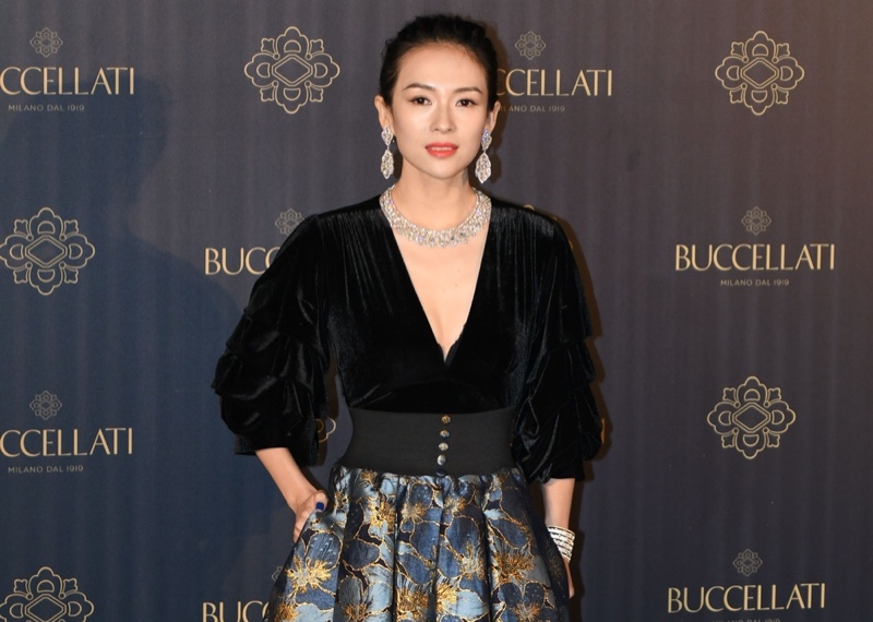 Actress Ziyi Zhang at Buccellati jewelry event