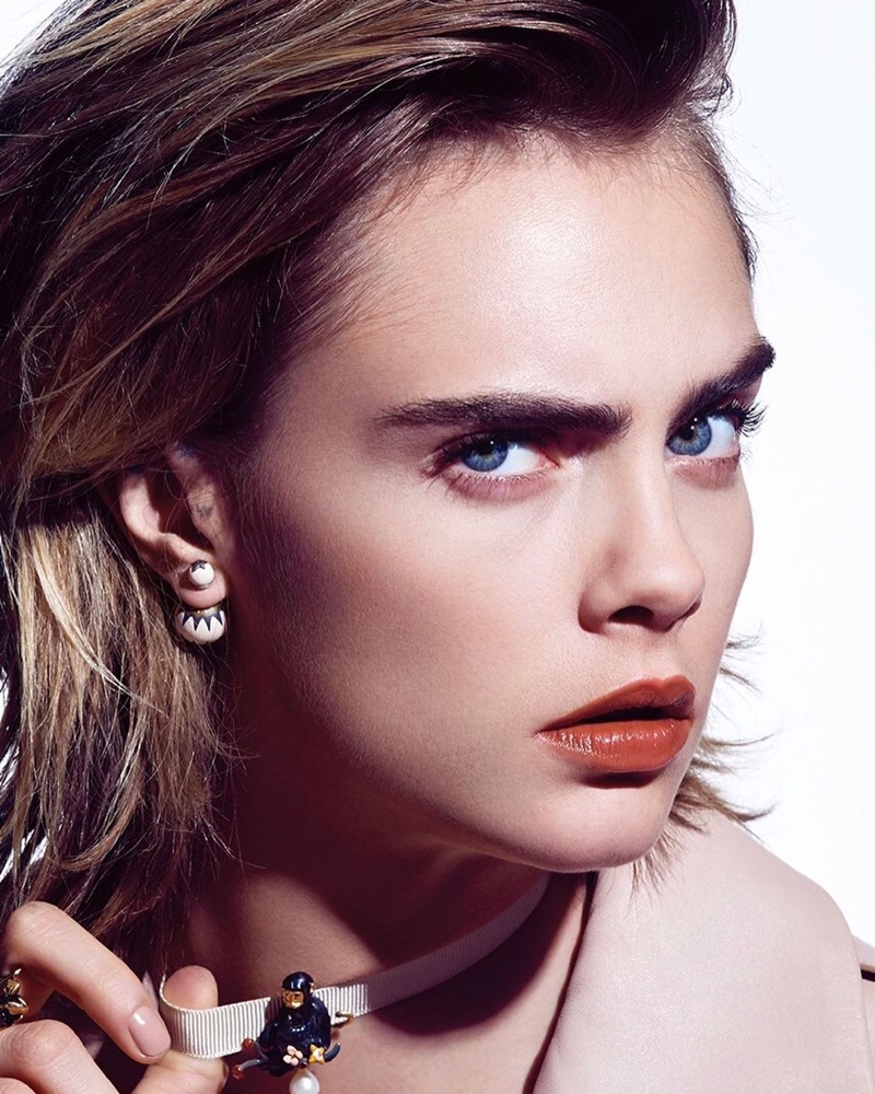 Cara Delevingne Vogue Korea 2019 Cover Dior Makeup ...