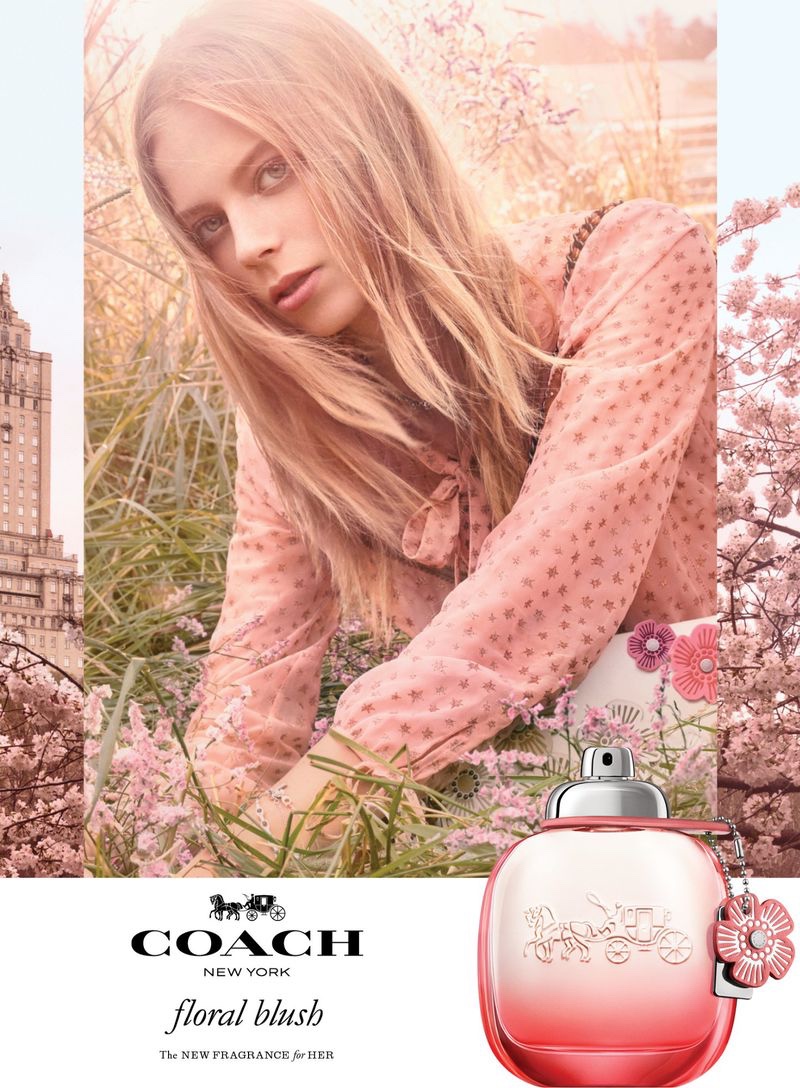 Lexi Boling stars in Coach Floral Blush fragrance campaign