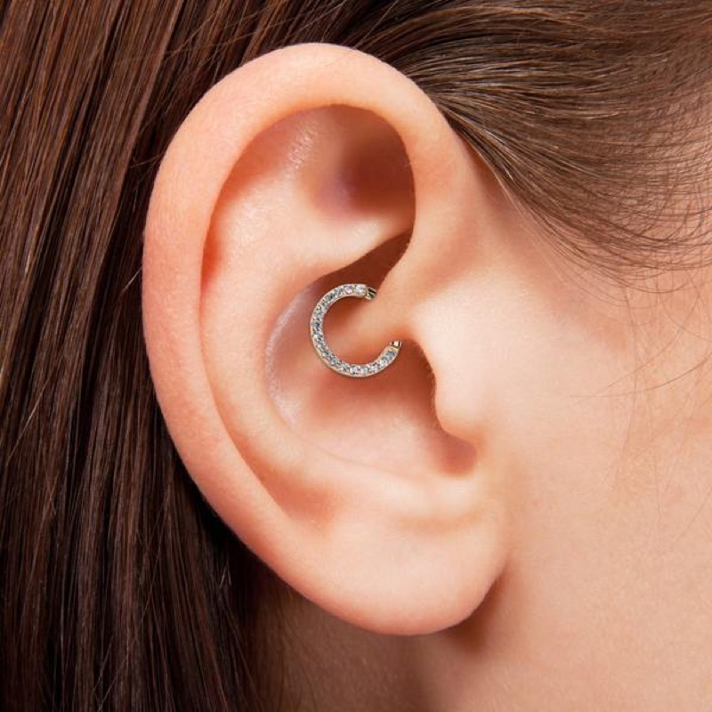 14K ECHTE Solid Wrinkled Gold Hoop Septum Ring Earring-Kraakbeen Daith Helix Tragus Conch Rook Knus Lichaam Hoop Oor piercing Sieraden 18Gauge Sieraden Lichaamssieraden Neusringen & studs 