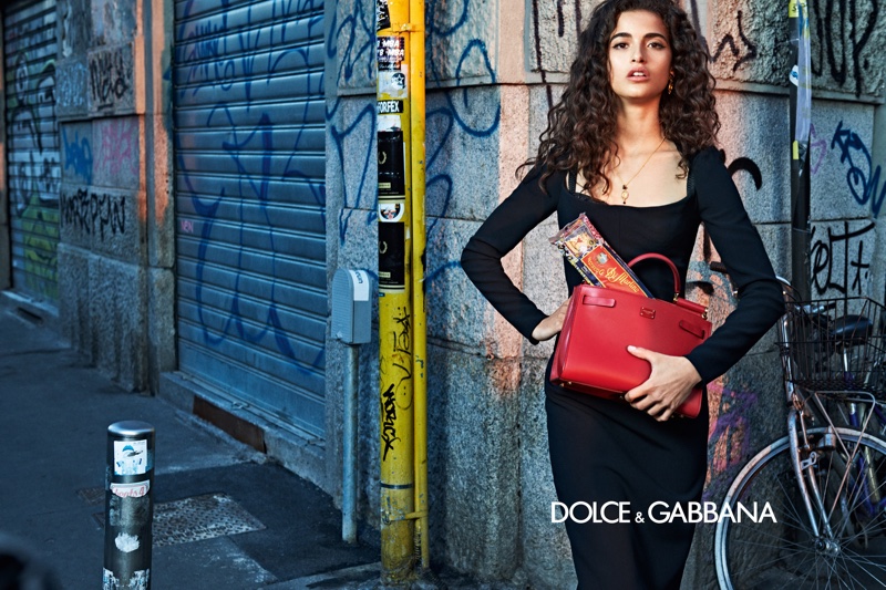 Model Chiara Scelsi fronts Dolce & Gabbana fall-winter 2019 campaign