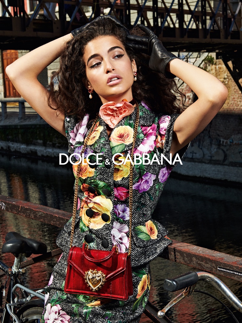 Chiara Scelsi stars in Dolce & Gabbana fall-winter 2019 campaign