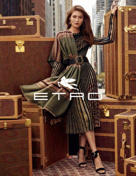 Etro Taps Top Models for Fall 2019 Campaign