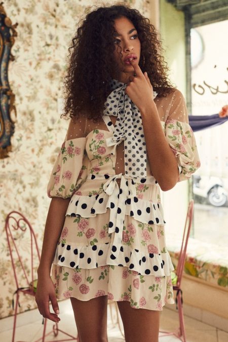 Zoe Thaets Models For Love & Lemons' Sweet Summer Designs