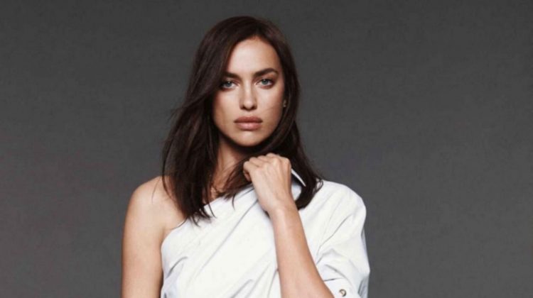 Irina Shayk Poses in Chic Ensembles for ELLE France