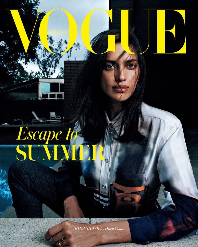 Irina Shayk on Vogue Hong Kong June 2019 Cover