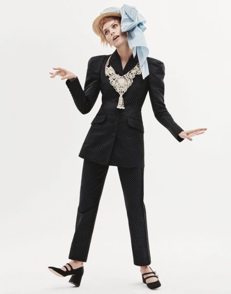 Jasmine Dwyer Poses in Whimsical Fashions for Grazia Italia Jasmine Dwyer Poses in Whimsical Fashions for Grazia Italia