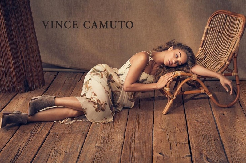 Jasmine Sanders stars in Vince Camuto summer 2019 campaign