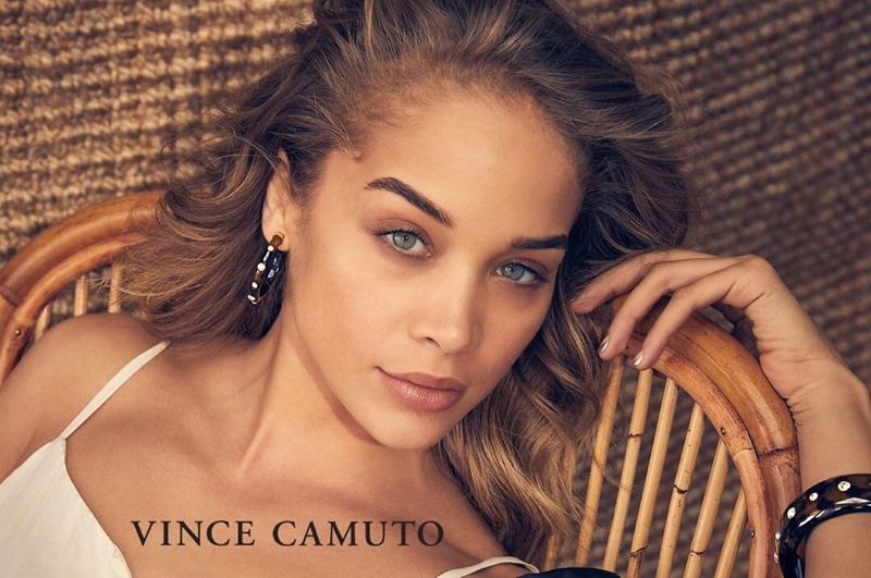 Jasmine Sanders gets her closeup in Vince Camuto summer 2019 campaign