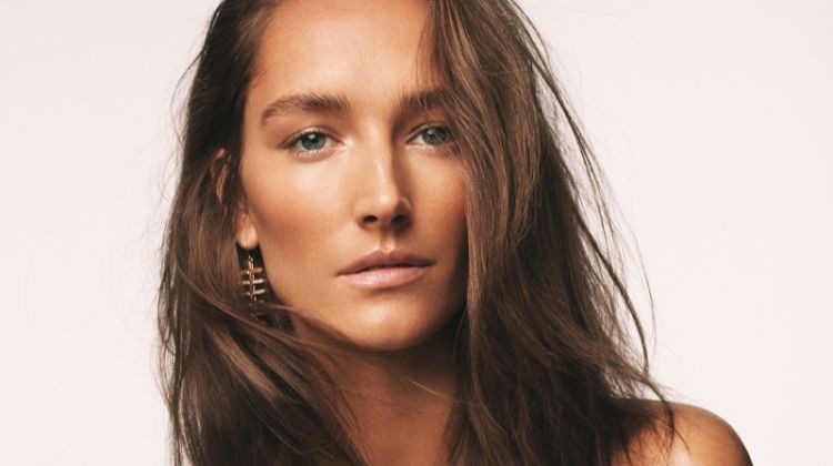 Josephine le Tutour Models Sun-Kissed Beauty for Vogue Greece