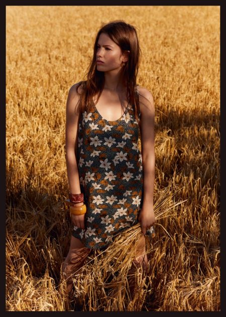 A Countryside Affair: Roos van Elk Wears Mango's Summer Looks