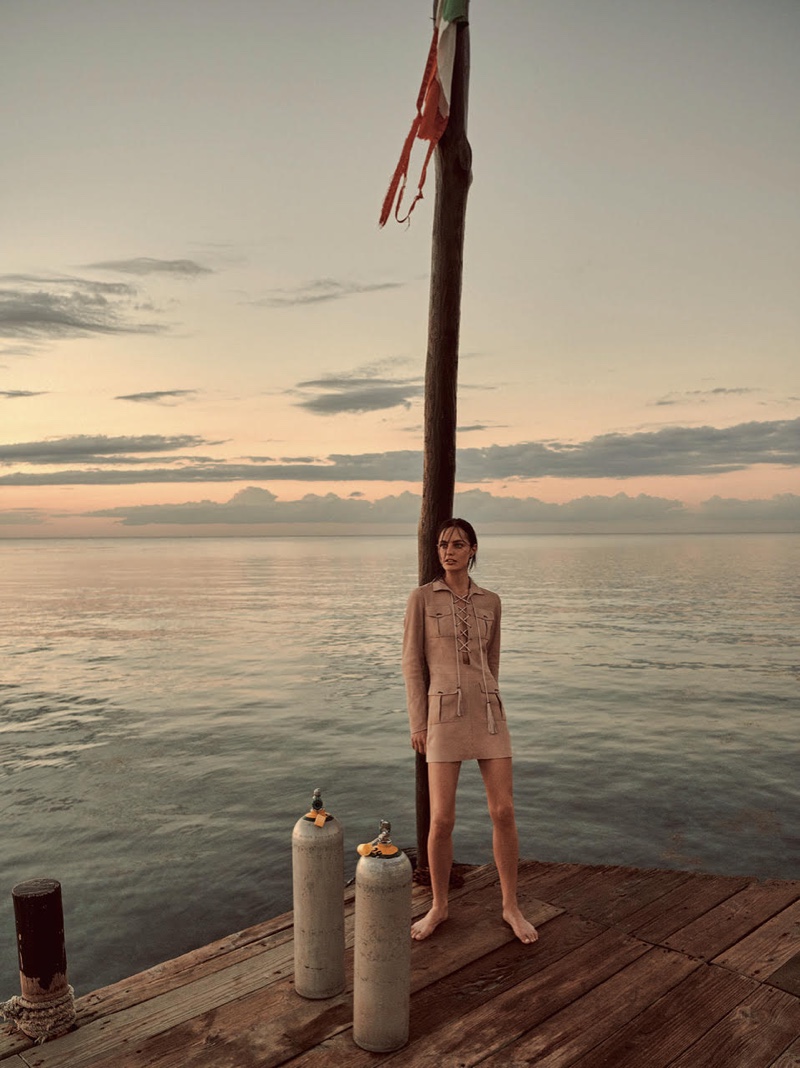 Marinet Matthee Poses in Vacation-Ready Looks for TELVA Magazine