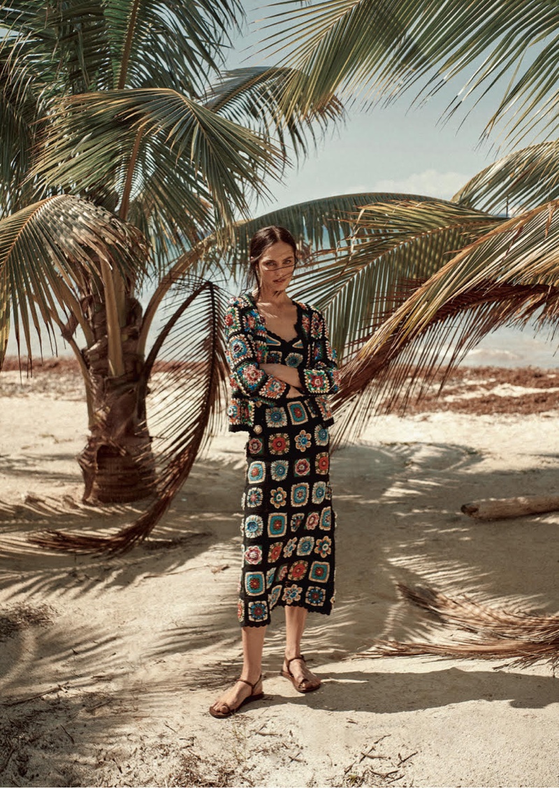 Marinet Matthee Poses in Vacation-Ready Looks for TELVA Magazine