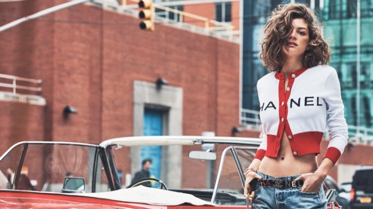 Marta Ortiz Models Cool Street Style for Grazia Italy
